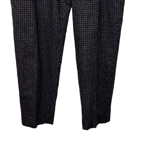 Equipment  Womens Warsaw Wool Blend Ankle Trouser Pants Pockets Size 8