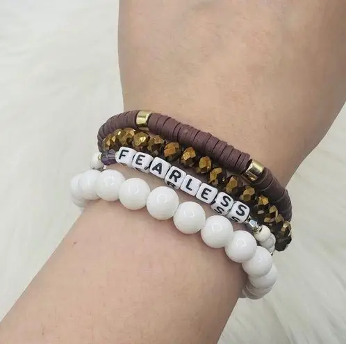 Fearless Arm Candy Beaded Bracelet