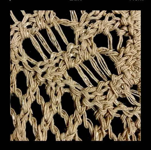 Liz Lange size XL golden brown sweater cardigan