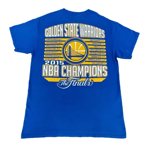 Golden State Warriors Champions Blue Graphic T