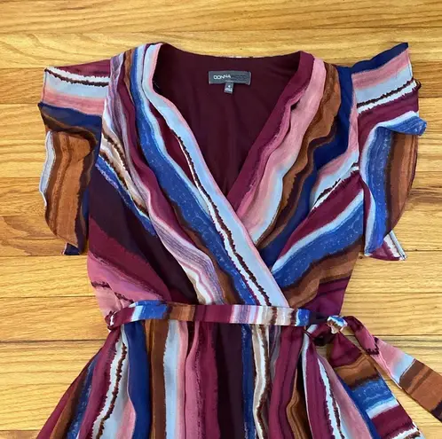 Donna Ricco Maxi Stripe Dress Sz6