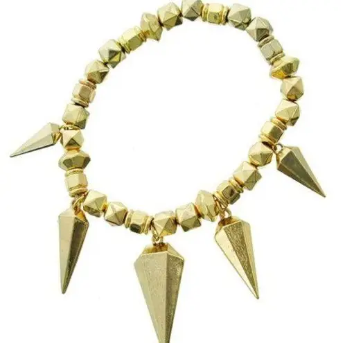 3/$15 GOLD TONE STRETCH CHARM BRACELET