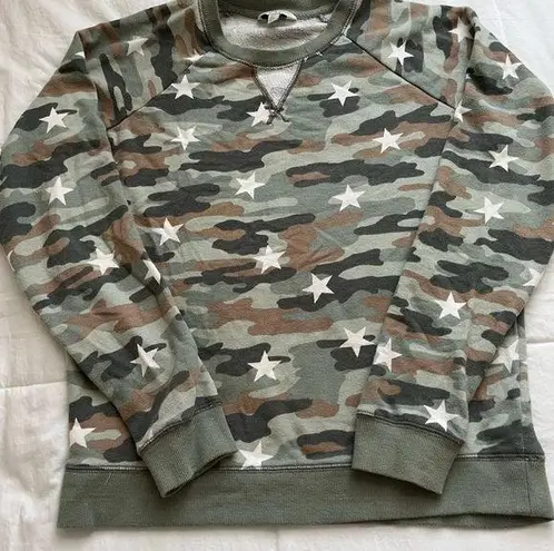 Lucky Brand  Camo Star Sweatshirt