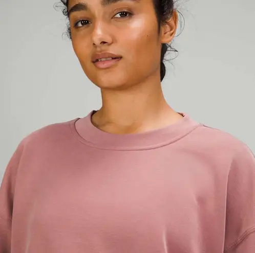 Lululemon Perfectly Oversized Cropped Crew *Softstreme - Image 3