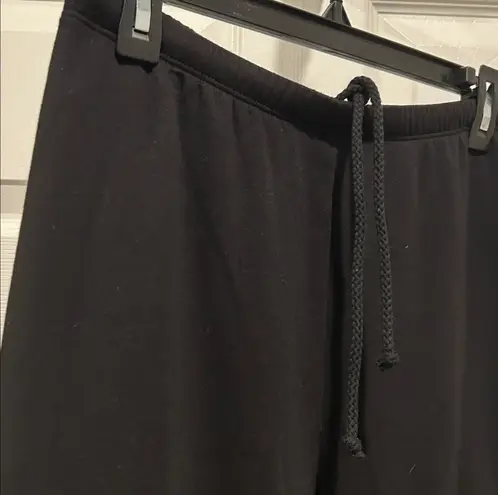 Karen Kane Stretch Fleece High Rise Straight Leg Sweatpants