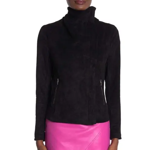 BLANK NYC Faux Suede Moto Jacket