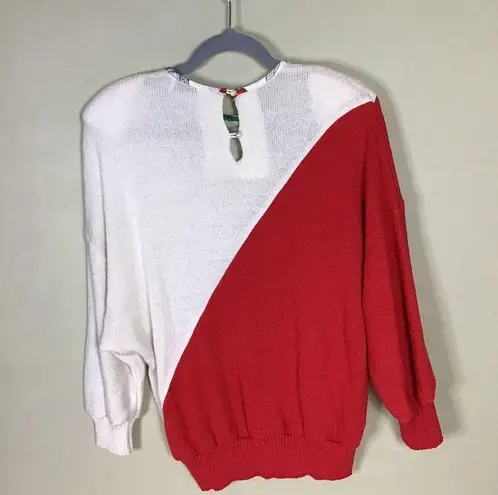 Anthony Sicari Women Holiday Christmas Sweater Sz. 14 Ugly Christmas Sweater Red