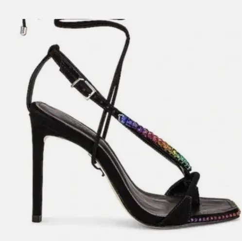 Schutz rainbow sandal heels