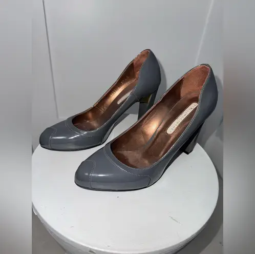 Stella McCartney Patent Leather Grey Pumps/ 7.5