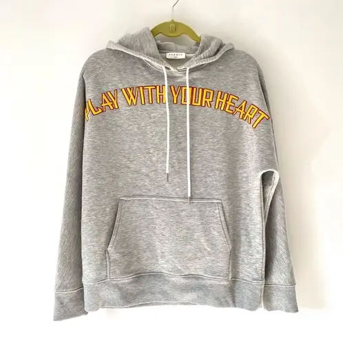 Sandro Play With Your Heart Embroidered Hoodie NWT""""""
