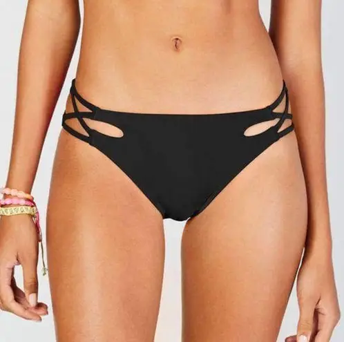 California Waves  Strappy Hipster Bikin Swim Bottom