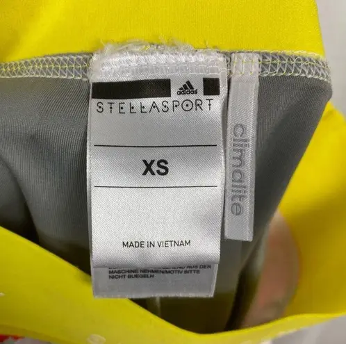 Adidas x Stella McCartney Gray White&Coral Floral Leggings Sz.XS