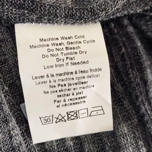 All in Favor Charcoal Gray Hoodie Sweater SMALL