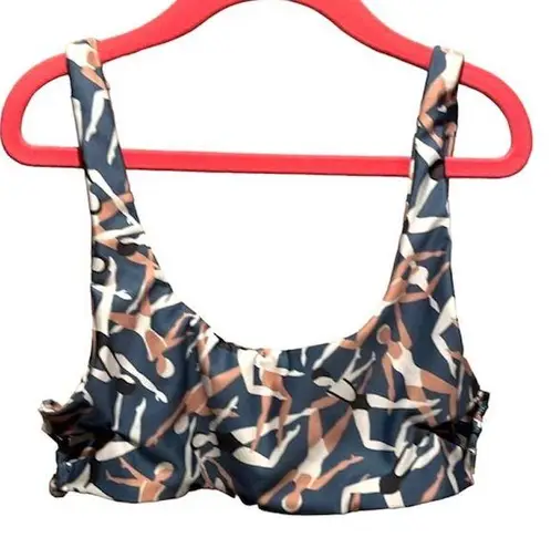 Stone Fox Swim Women’s Bikini Top Swimmer Diving design Size XS