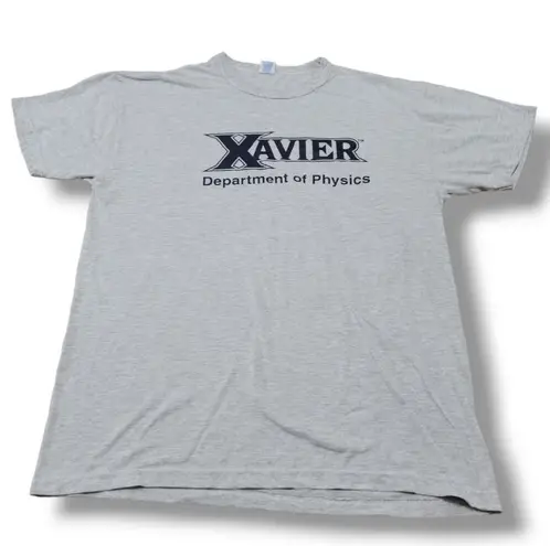 Russell Athletic Vintage  Shirt Size Large Xavier Department Of Physics T-Shirt Unisex T-Shirt