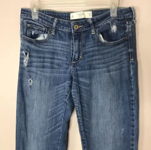 Abercrombie & Fitch  medium wash boot cut denim jeans size 6 long