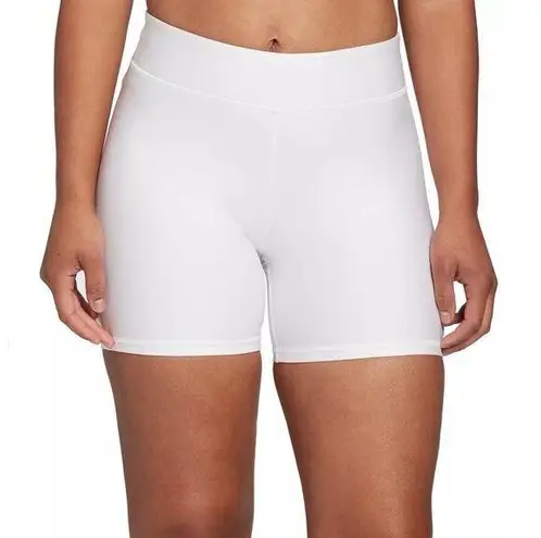 DSG Women’s 5” compression bike shorts White Size 2X