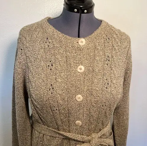 Carol Rose Cardigan Sweater Beige