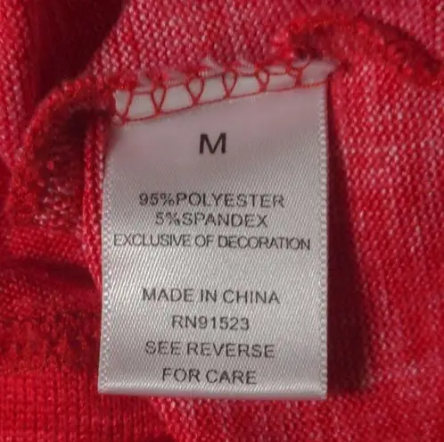 Roudelain Santa's Big Helper Graphic Pajama/Sleep Shirt in Red