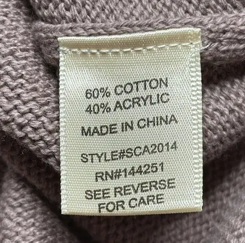 Sincerely Jules : Skull Pattern Taupe Knit Sweater