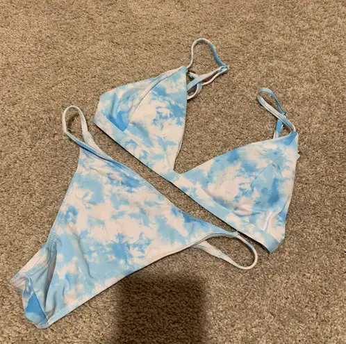 SheIn Tie Dye Bikini Set