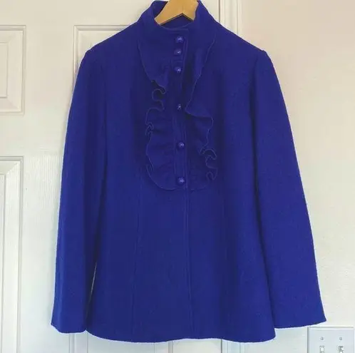 Mac and Jac long jacket in a royal blue/purple. Size M