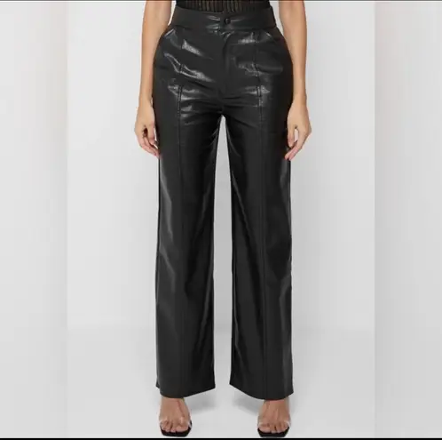 Maniere De Voir Vegan Croc Broken Heart Trousers/ US 6
