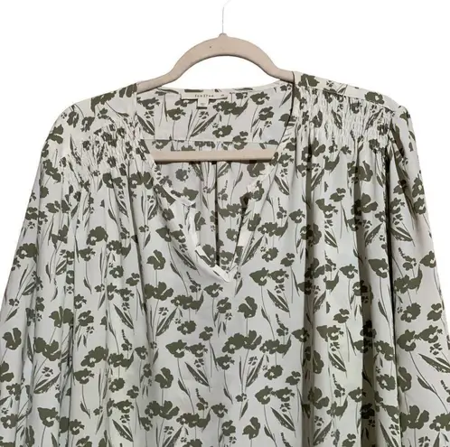 Stitch Fix Fun 2 Fun Womens Plus Size 3X Multicolor Floral Print Popover Blouse