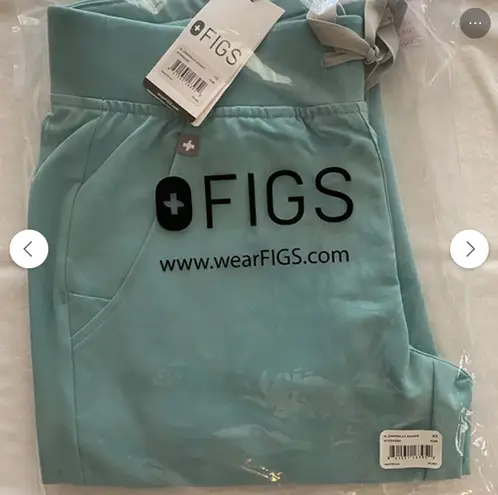 FIGS NWT  Seaglass Zamora Joggers XSmall/Regular