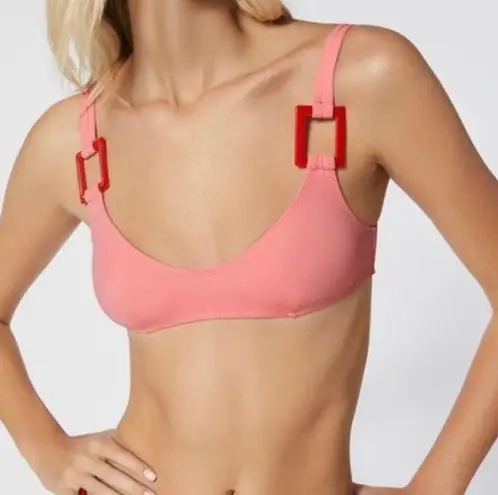 Solid & Striped NWT The Romy Top in Flamingo pink