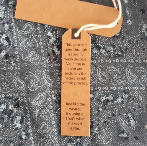 Hippie Laundry Camp Style Shirt Top XS