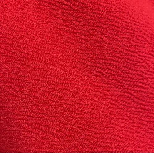 Missguided Red Skort Wrap Romper -