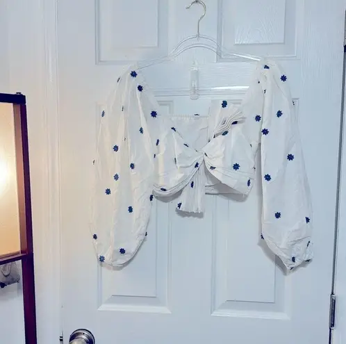 Farm Rio FLOWERS CROP TOP