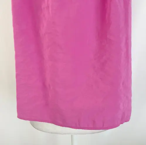 VERO MODA New Ruffle Trim V-Neck Tank Top Queeny Phlox Pink Size XS