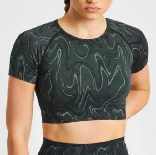 AYBL Velocity Seamless short Sleeve Crop Top XS