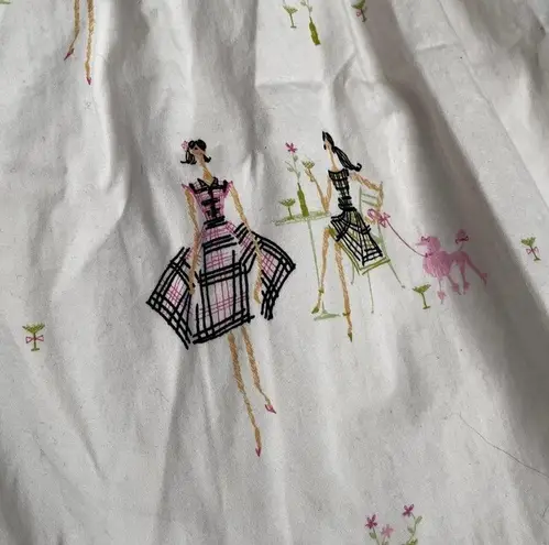 Sandra Poodle Print Skirt