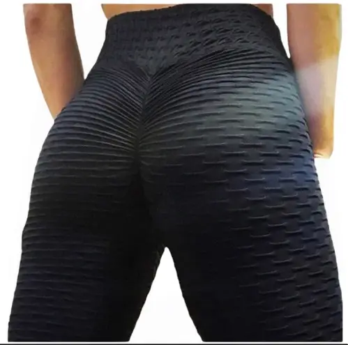Black TikTok Famous Sexy Leggings Medium