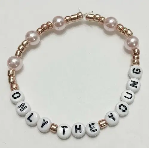 Tour Friendship Bracelet Only The Young White