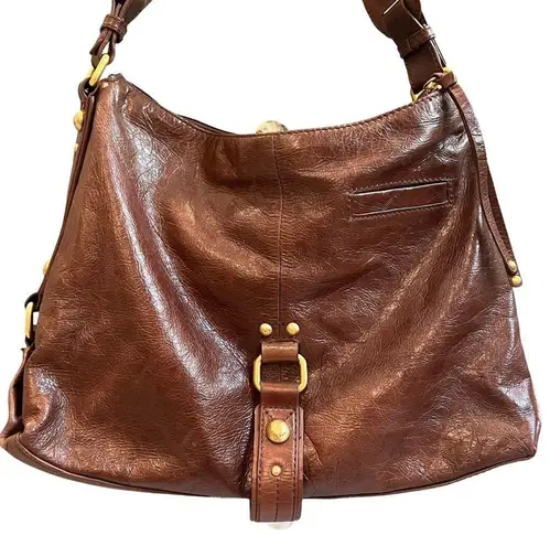 The Sak Leather Hobo Shoulder Bag