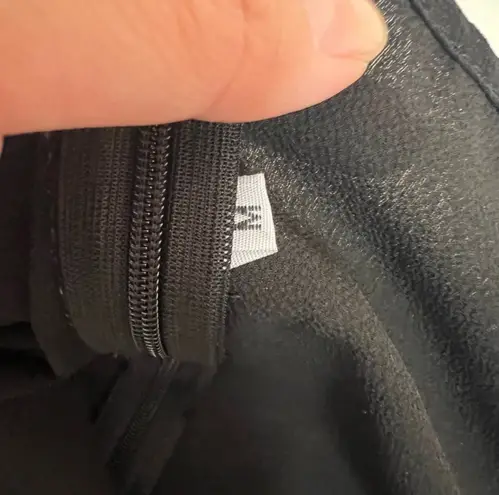 NWOT Solid Black Surplice V