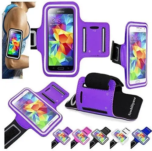 iPhone/Galaxy Sport Gym Exercise Armband Purple