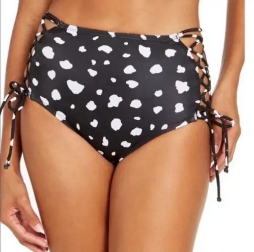 Sundazed COW PRINT Stella High Waist Swim Bottom Size L