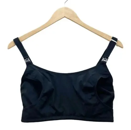 Momcozy NWT Black Hands Free Pumping Nursing Bra Sports Bra Women’s Size Large