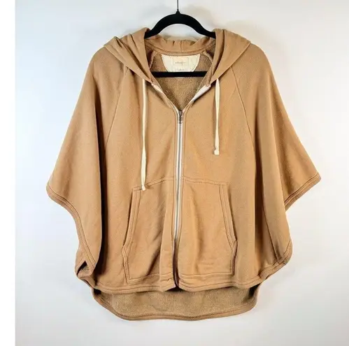 Wilfred Free Aritzia Womens Cape Brown Caron Hoodie Full Zip Poncho Casual Small - Image 2