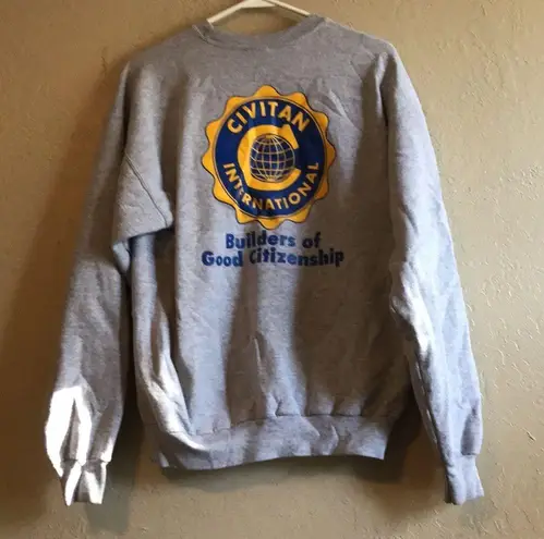 Hanes NOC gray crewneck