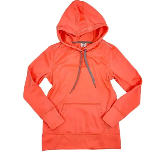 Danskin  Now Coral Hoodie Sweatshirt Pullover Athleisure Athletic Top Size S