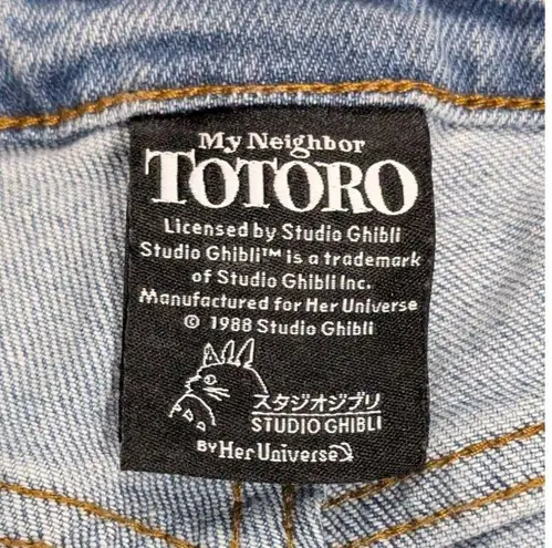 Her Universe Studio Ghibli My Neighbor Totoro Sakura Mom Jeans Anime Manga Light Junior Sz 3