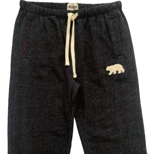 Hatley Heritage Joggers Women’s Charcoal Bear Drawstring Pockets Joggers Size XS