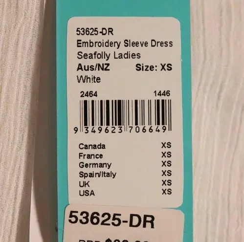Seafolly NWT New Folk Embroidery Dress Size Xs