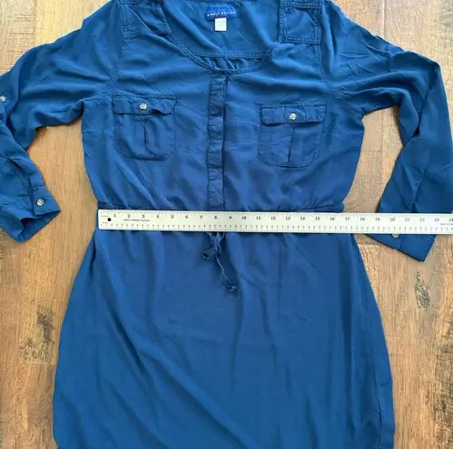 simply styled by SEARS, blue drawstring waist dress, size XL